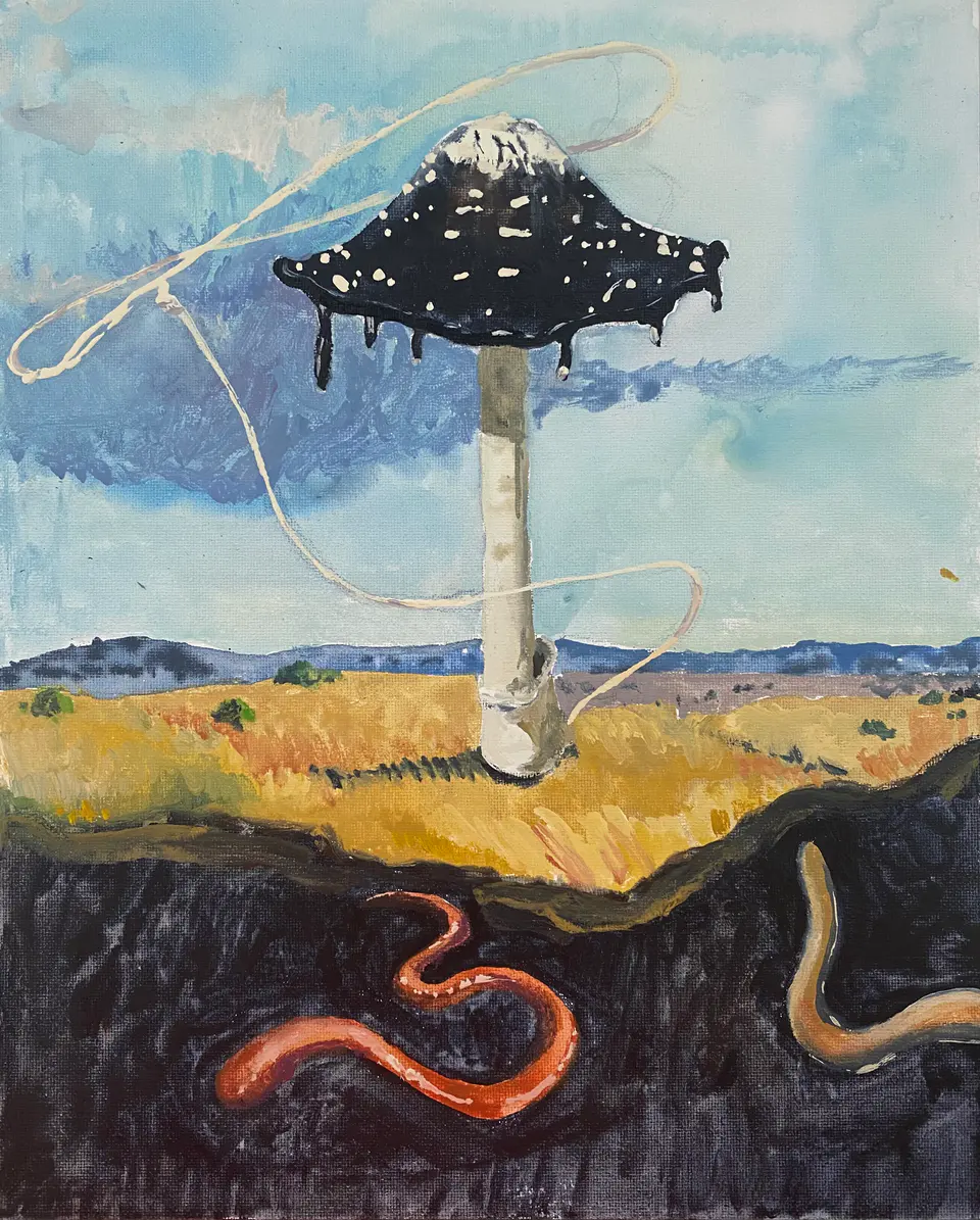 Barbara Kastelec: Življenje; Gobe (Tintnica in nematode- lov), slikarsko delo